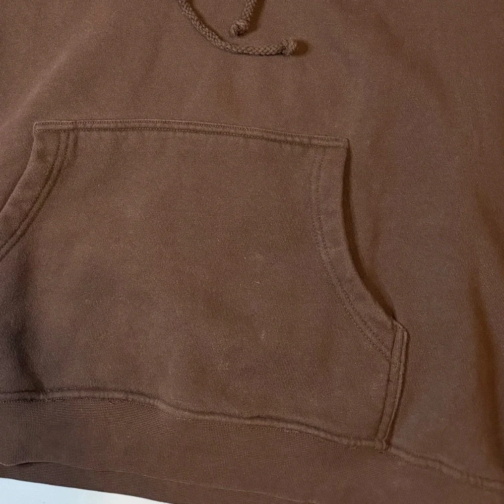 Midnight Organic Hoodie Mens L Brwn Larry June Mr. Midnights Organic Market Rare